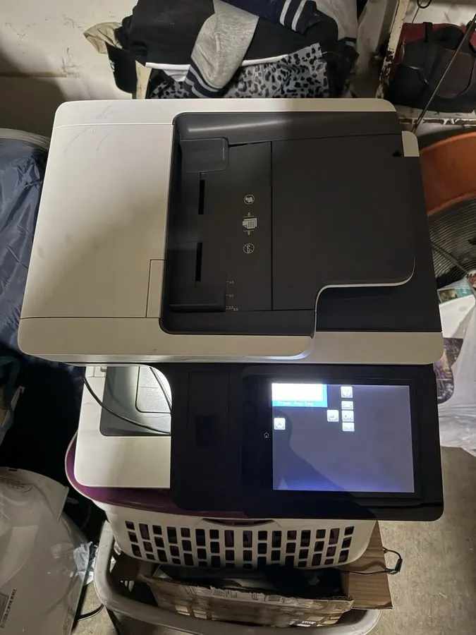 Лазерный принтер HP Color LaserJet Enterprise MFP M577dn (B5L46A) All-in-One Las — фото лота 1