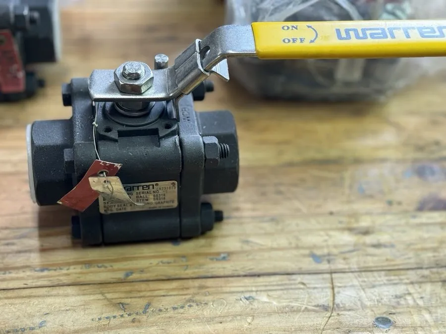 Клапан Warren Ball Valve 1” 356FRG Stainless Ball & Stem Graphite Body 2000 WOG
