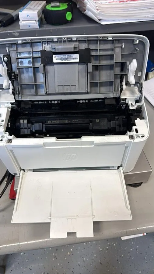 Лазерный принтер HP LaserJet M110w White Wireless Bluetooth Monochrome Laser Pri