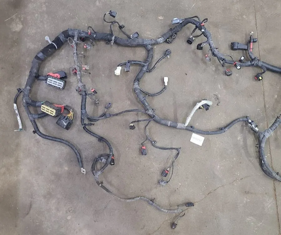 Жгут проводов 2015 RAM 1500 5.7L V8 HEMI ENGINE WIRING HARNESS WIRE LOOM AUTO 68