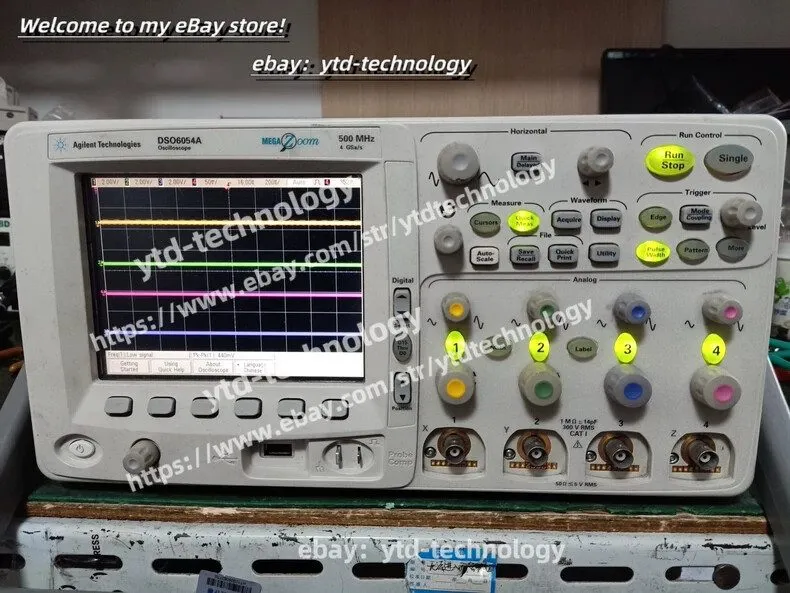 Осциллограф HP/Agilent /Keysight DSO6054A Channel 500MHz Oscilloscope&ic