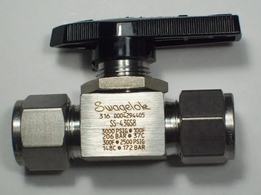 Клапан SS-43GS8 SWAGELOK 1/2OD VALVE