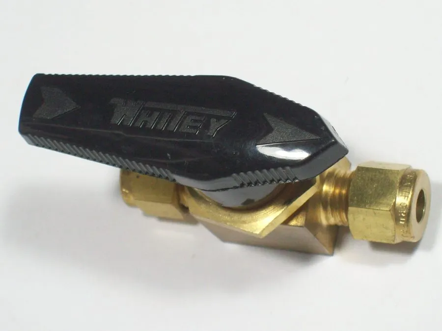 Клапан swagelok lever B-43S4 3000 PSI 1/4” LEVER VALVE