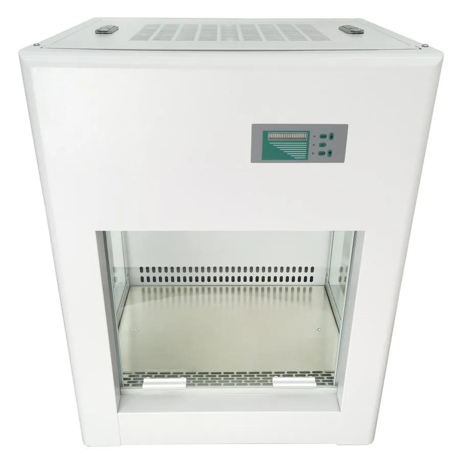 Вытяжной шкаф 110V Laboratory Mini Fume Hood Draft Cupboard 0.2-0.6m/s Purificat — фото лота 1