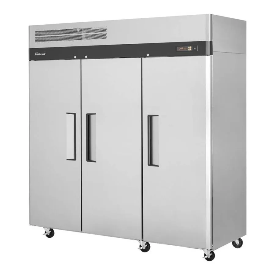 Холодильный шкаф Turbo Air M3R72-3-N 77" 3-Section Reach-In Refrigerator w/ 3 So — фото лота 1