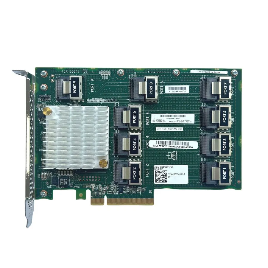 Экспандер 727250-B21 HP 12Gb SAS Expander для DL380 G9 761879-001 727253-001 AEC