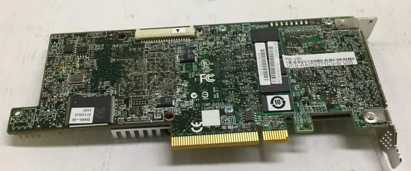 Контроллер UCS-RAID9271CV-8I V05 Cisco MegaRAID 8-Port 6GB/s SAS/SATA Raid Contr — фото лота 2