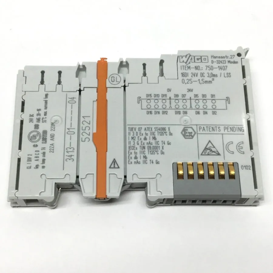 Модуль ввода-вывода Lot WAGO 750-1407 Digital Input Module 24V DC
