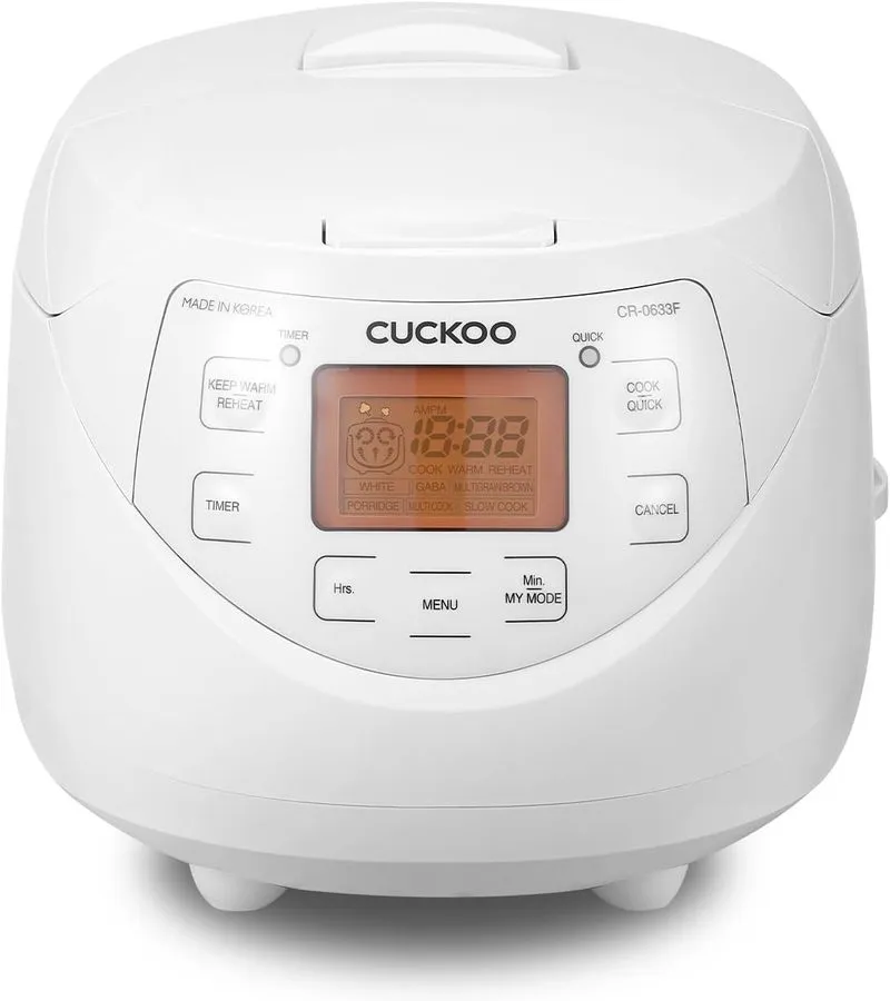 Рисоварка Micom Fuzzy Logic Rice Cooker, 12-Cup Cooked, White, CR-0633F