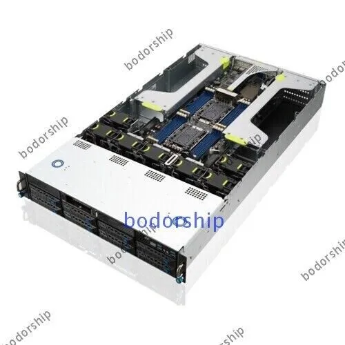 Сервер ASUS ESC4000-E10 2U 4 GPU SERVER 8X3.5"Support 2xLGA4189 CPU, 4 dual slot — фото лота 1