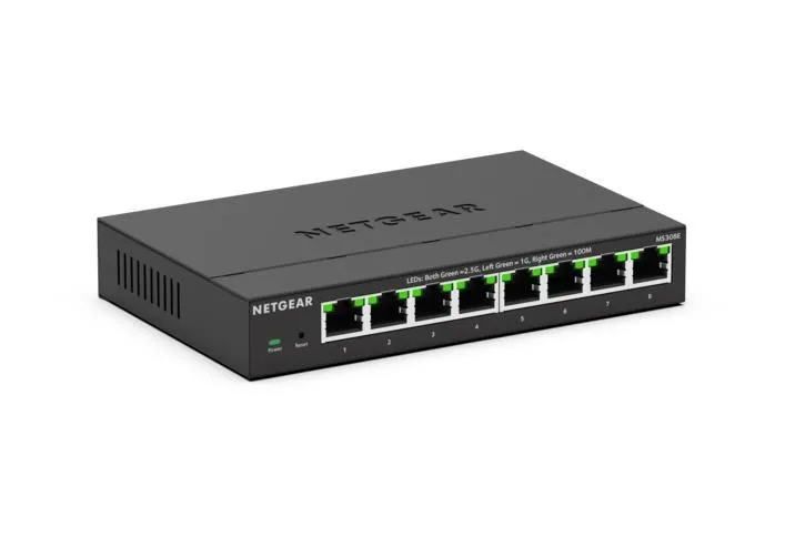Коммутатор 8-Port Gigabit Ethernet Easy Smart Managed Essentials Switch (GS308E)