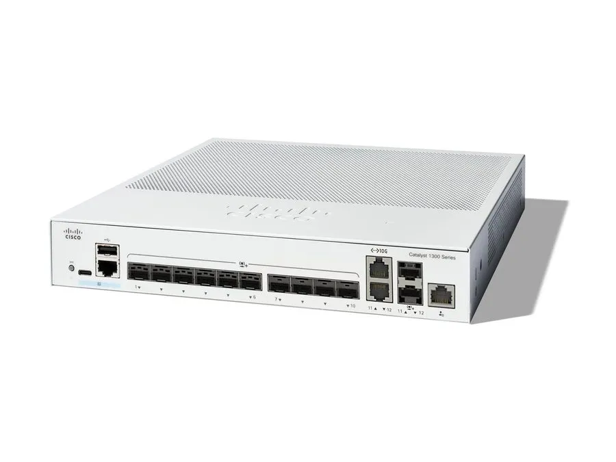 Коммутатор Cisco C1300-12XS 12-port Gigabit switch