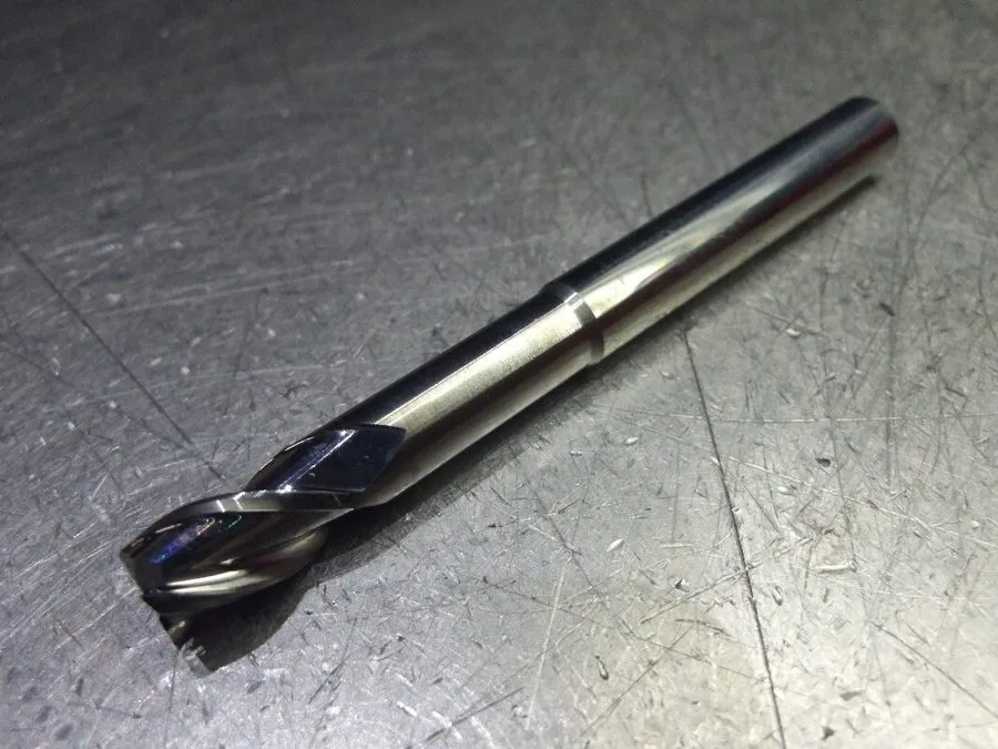 Режущий инструмент Minicut/YG-1 ALU-Power 1/4" 3 Flute Carbide SQ Endmill 3030-4 — фото лота 1