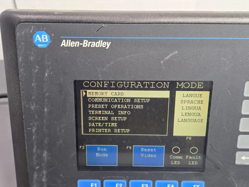 Панель оператора ALLEN-BRADLEY PANELVIEW 600 OPERATOR PANEL 2711-K6C5