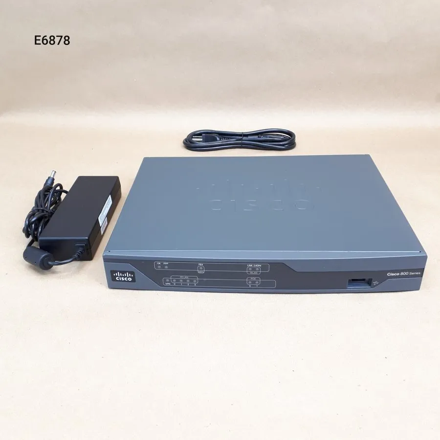 Маршрутизатор CISCO 800 SERIES 881-K9 V01 4-PORT INTEGRATED SERVICES ROUTER (R6S