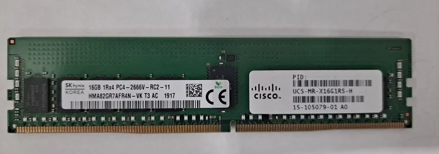 Модуль памяти Cisco 16GB DDR4 2666MHz RAM UCS-MR-X16G1RS-H SK HYNIX