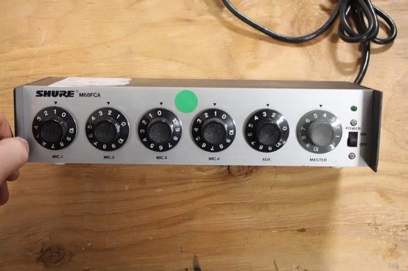 Микшерный пульт Vintage Shure M68FCA Microphone Mixer Channel Strip ***REDUCED