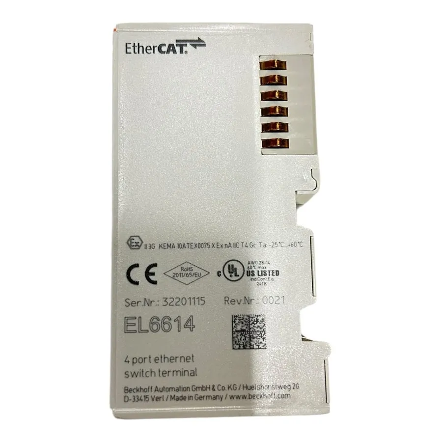 Модуль ввода-вывода Beckhoff EL6614 Communication EtherCAT Terminal