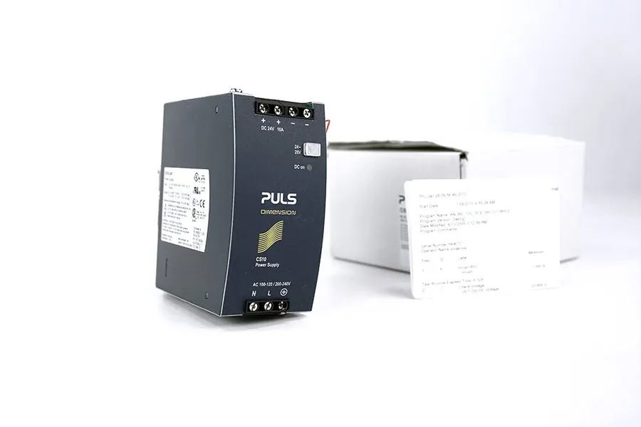 Блок питания PULS Dimension CS10.241 Power Supply DIN Rail 24-28V DC 10A 240W Bl