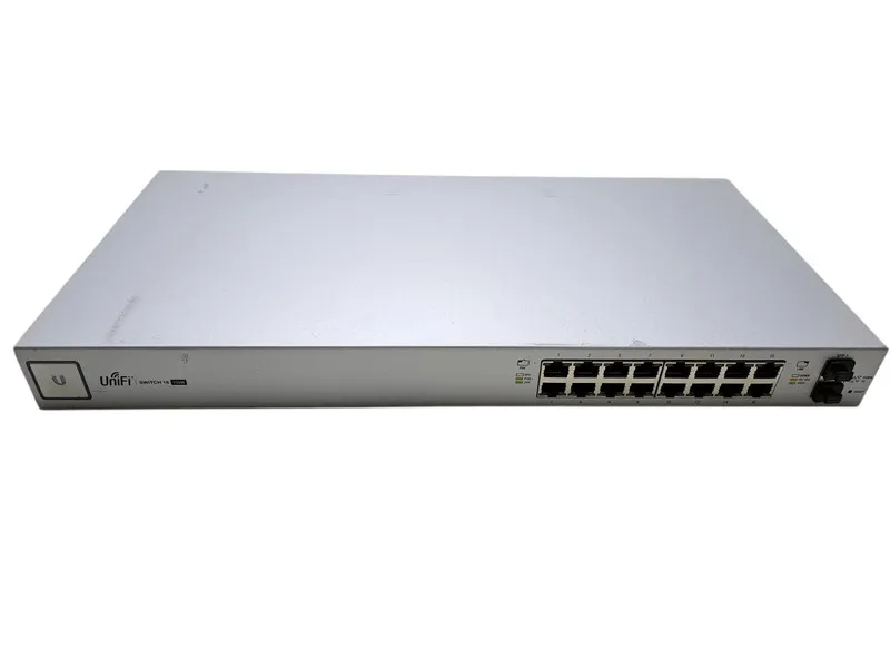 Коммутатор Ubiquiti UniFi US-16-150W 16-Port Gigabit Managed PoE+ Switch