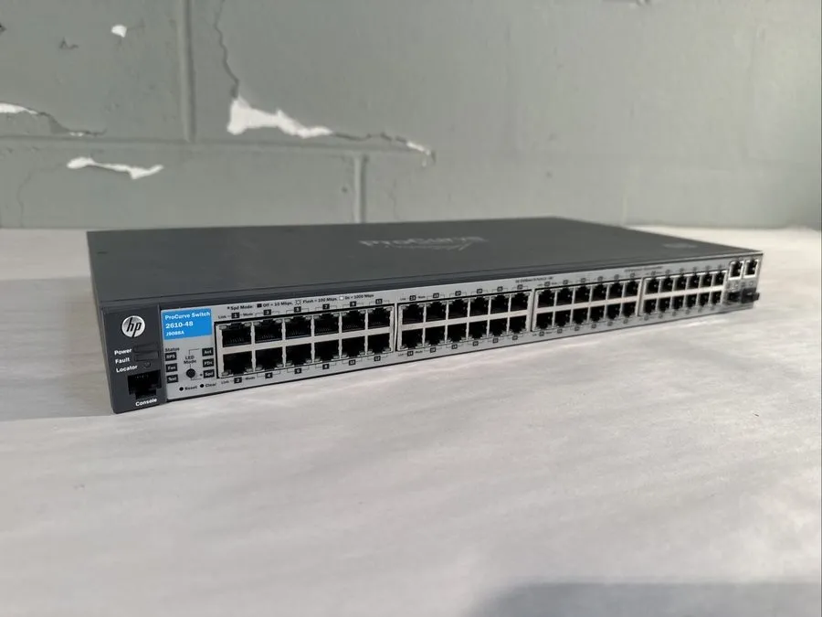 Коммутатор HP J9088A Procurve 2610-48 48 Port 10/100w/2x Gb Ports 2x SFP Uplinks