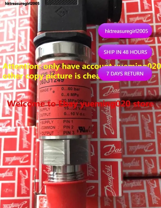 Датчик давления Danfoss MBS 32 060G1249 pressure transmitter