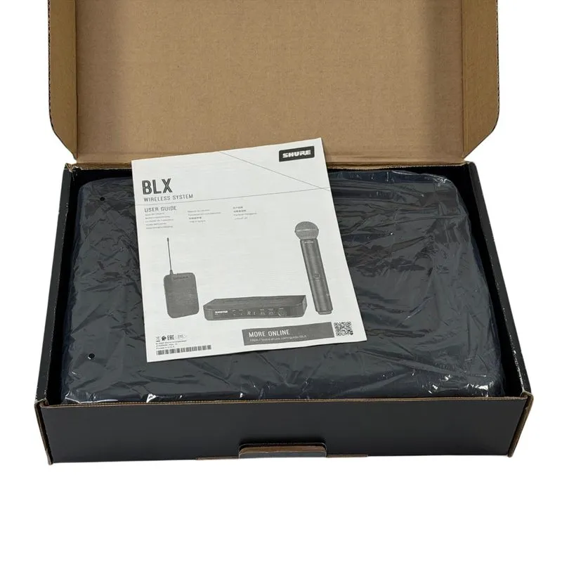 Радиосистема Shure BLX24/B58 UHF Wireless Microphone System Perfect — фото лота 3