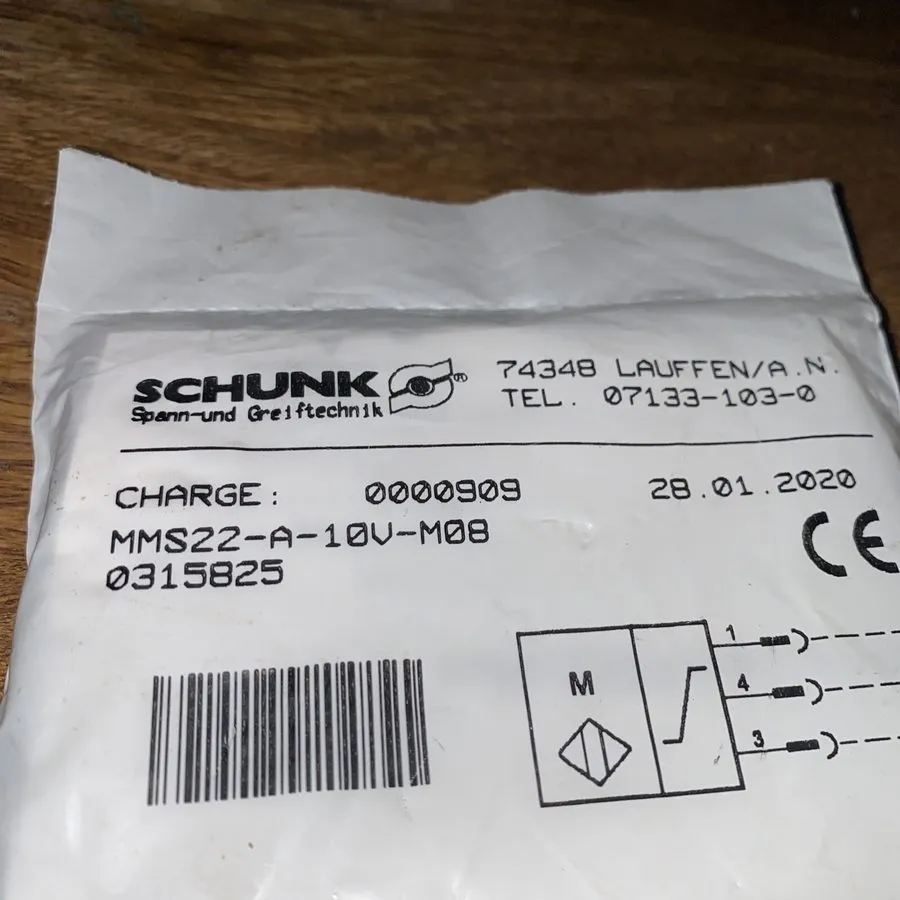 Робот SCHUNK MMS22-A-10V-M08 0315825 — фото лота 2