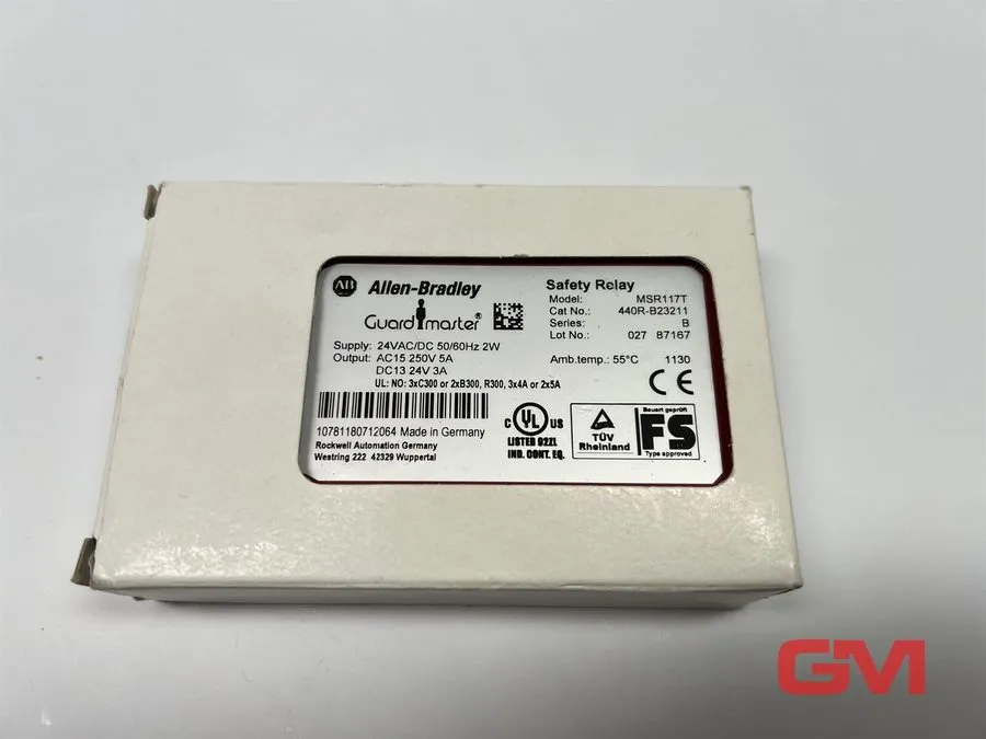 Реле безопасности Allen-Bradley 440R-B23211 Safety Relay 24V AC/DC Model MSR117T