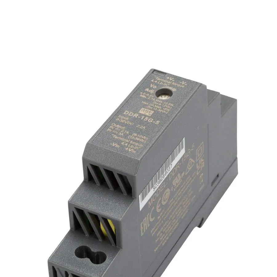 Блок питания DDR15G5 15W DIN Rail DC/DC Converter Output +5V3A Power Supply Equi