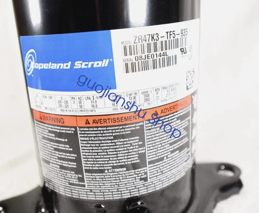 Компрессор Copeland Scroll ZR47K3-TF5-935 Compressor