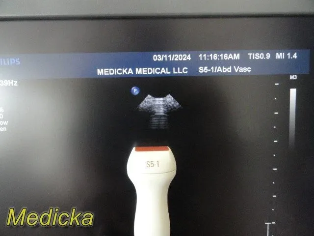 УЗИ-датчик PHILIPS S5-1 SECTOR ARRAY ULTRASOUND TRANSDUCER PROBE Medical PN: 213 — фото лота 1