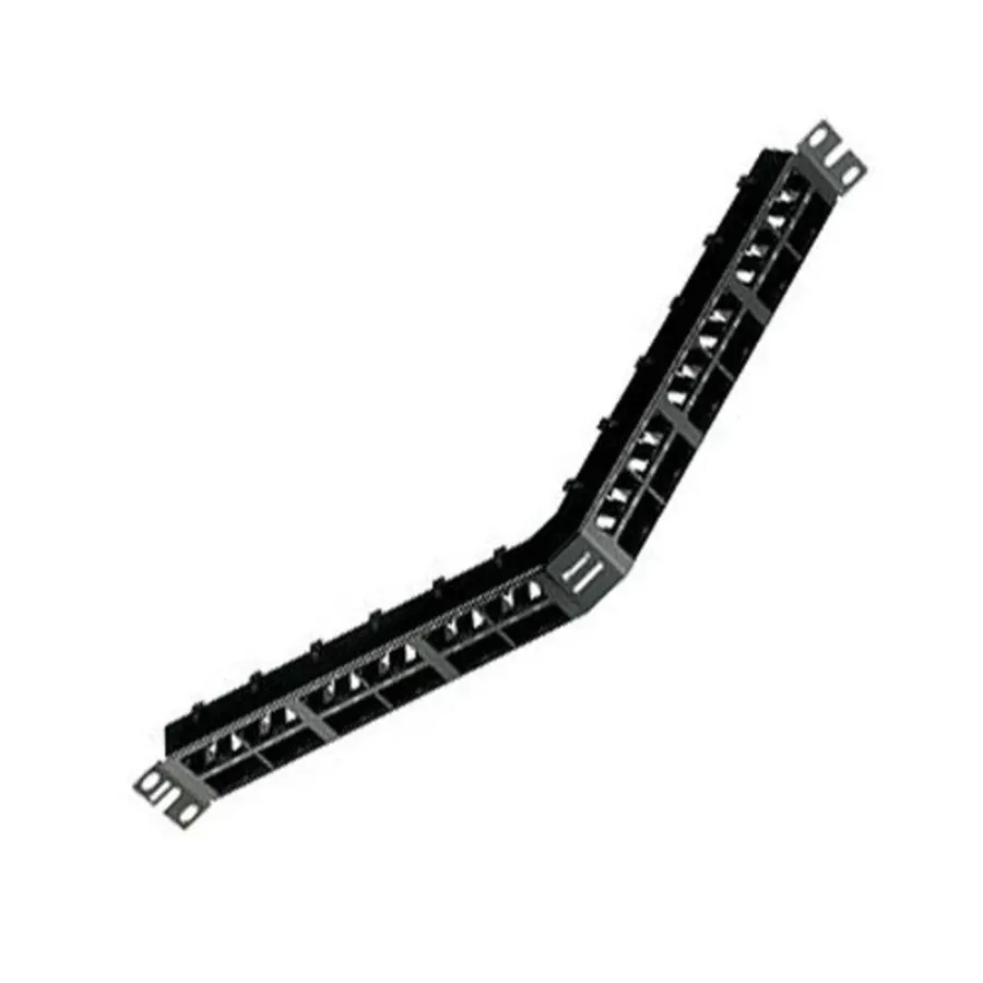 Патч-панель Panduit CPPA48HDWBLY 48 Port 1U Rack High Density Angled Patch Panel