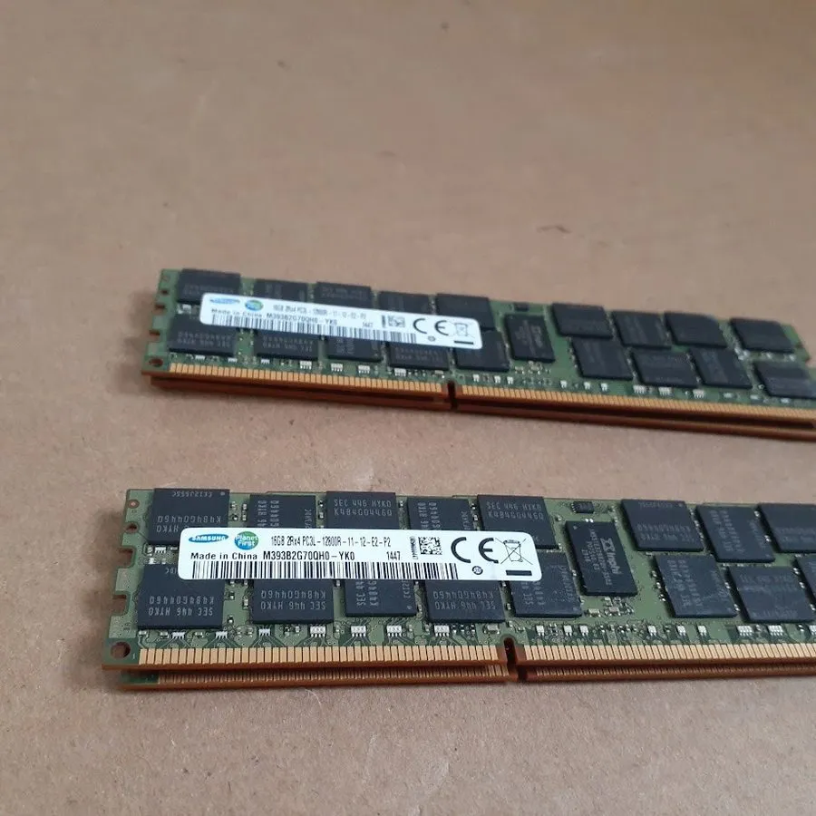 Модуль памяти Samsung M393B2G70QH0-YK0 16 GB DDR3 2Rx4 PC3L-12800R ECC Server RA