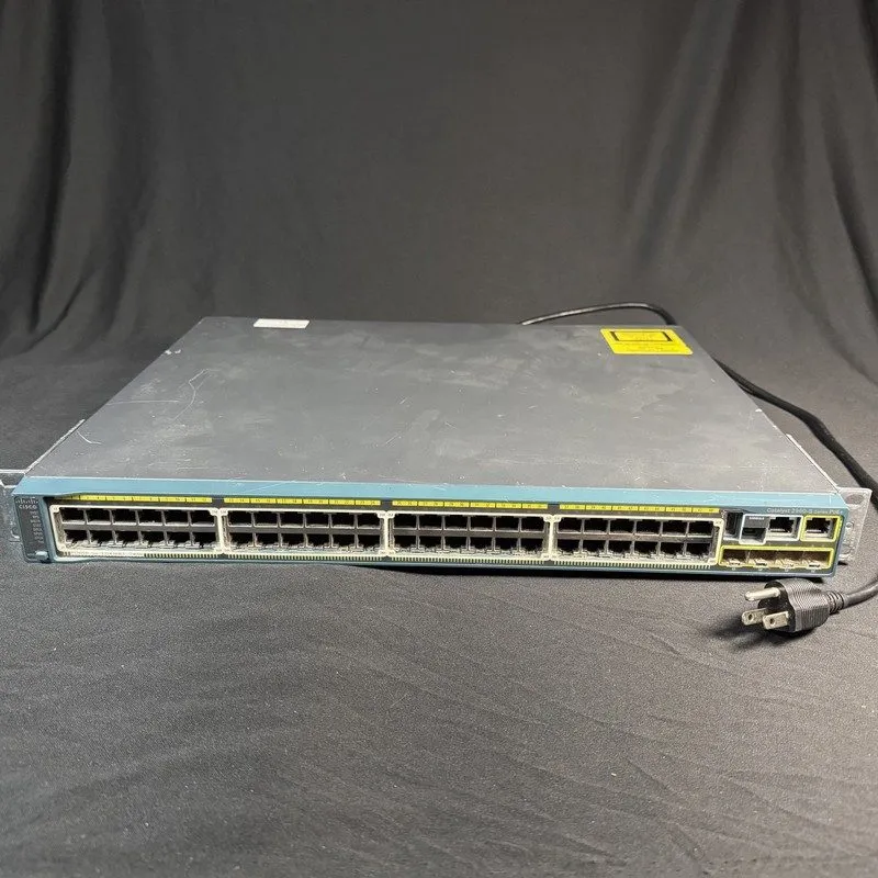 Коммутатор Cisco WS-C2960S-48FPS-L Catalyst 2960-S 48-Port PoE+ Network Switch