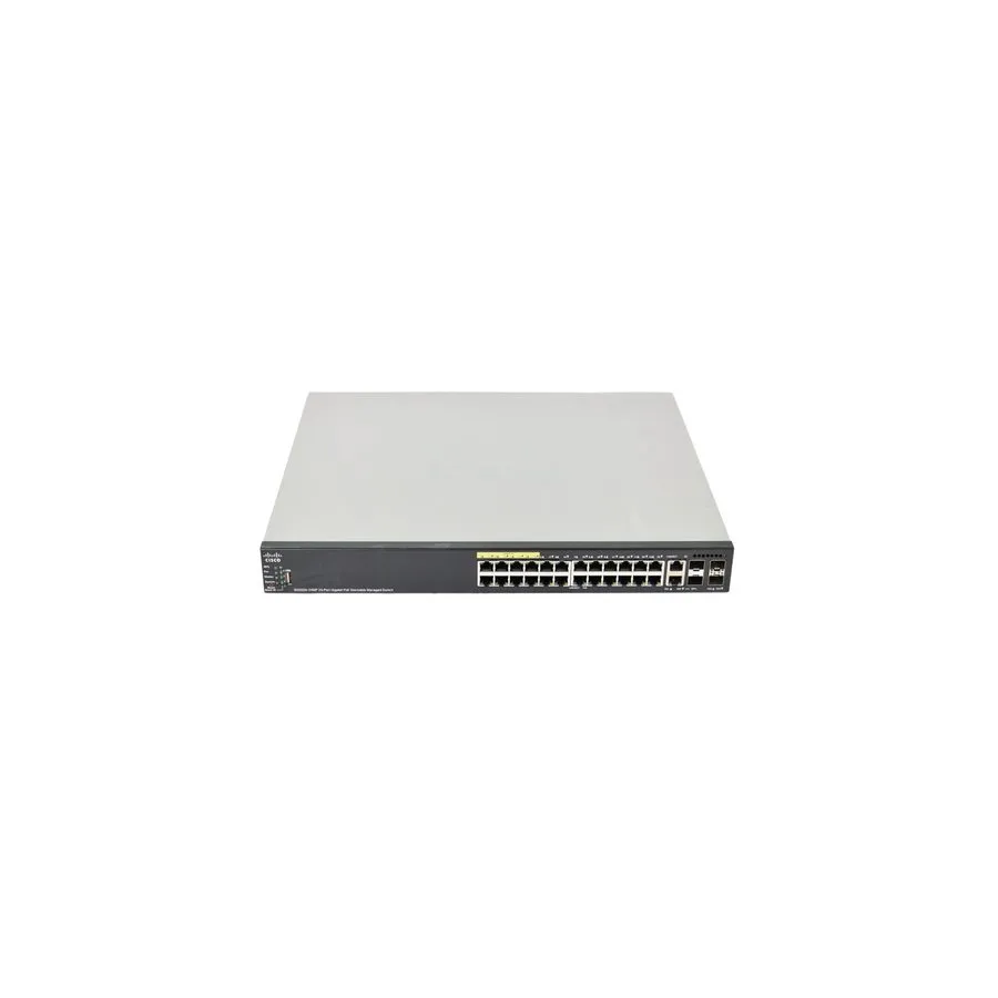 Коммутатор Cisco SG550X-24MP-K9 24-Port Gigabit Managed Switch 2x SFP+ PoE 382W