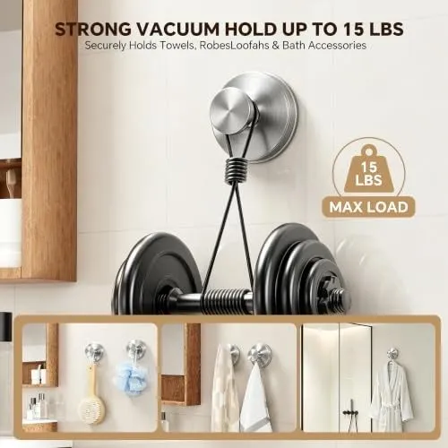 Вакуумная присоска Suction Cup Hooks — фото лота 1