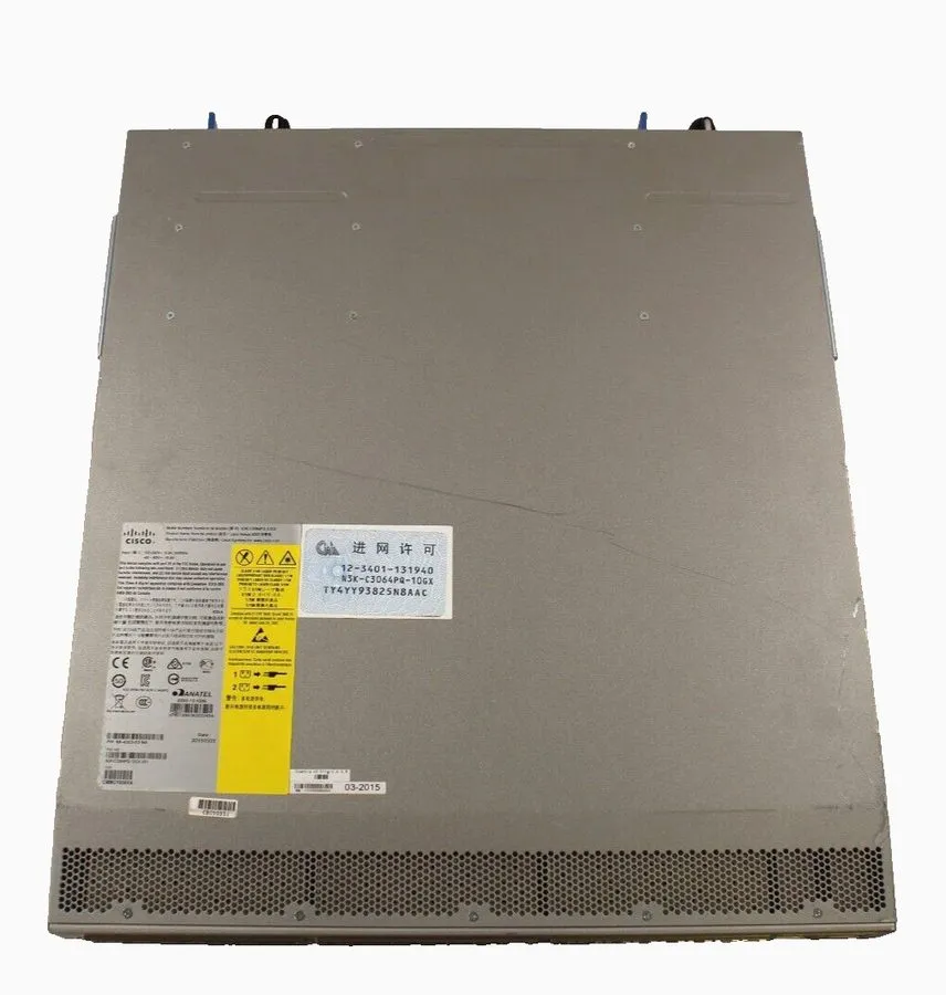 Коммутатор Cisco Nexus 3064-X N3K-C3064PQ-10GX 48-Port 10GbE SFP+ Switch Double 