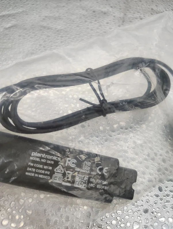 VoIP-шлюз Plantronics DA70 USB to QD Headset Adapter 201851-01 POLY — фото лота 2