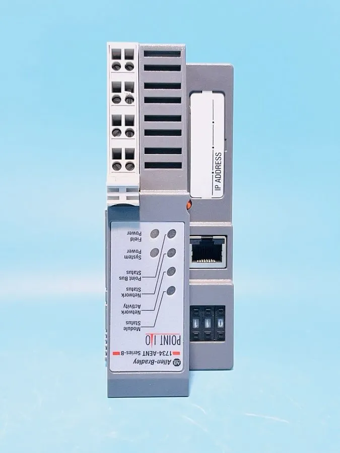 Модуль ввода-вывода Allen-Bradley 1734-AENT/B POINT I/O EtherNet/IP Adapter Seri — фото лота 2