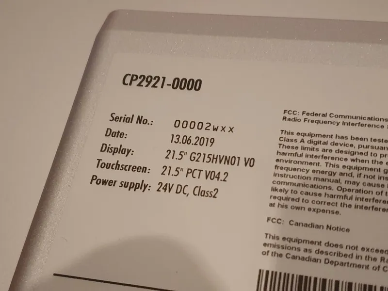 IIoT-устройство Beckhoff CP2921-0000