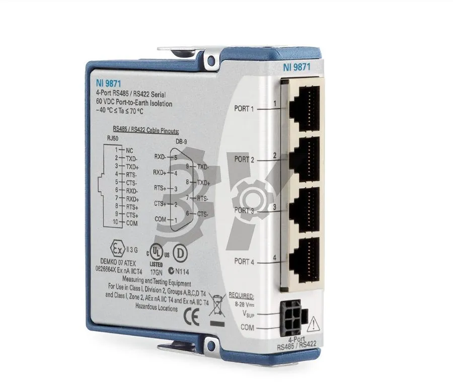 Модуль National Instruments NI-9871 Serial Interface Module