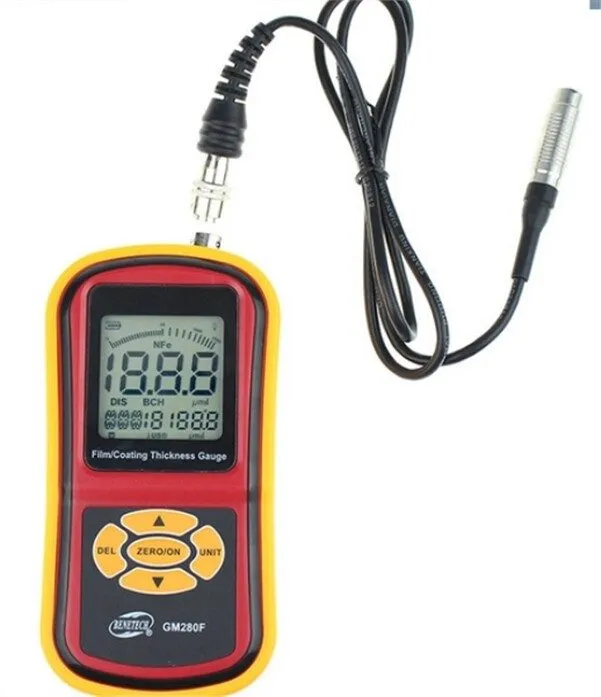 Толщиномер GM280F Paint Thickness Meter Coating Thickness Gauge Digital Film cq