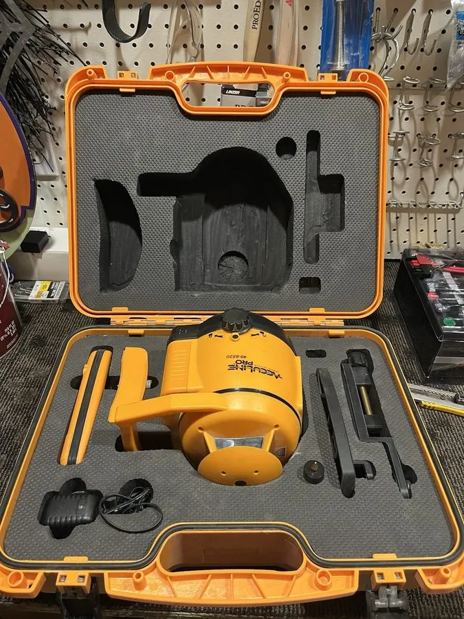Нивелир AccuLine Pro 40-6520 Rotary Laser Level Kit, Receiver, Case, Auto-Level 