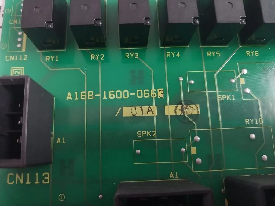 Плата ЧПУ FANUC A16B-1600-0663/01A control systems H8XJ Y899C5059