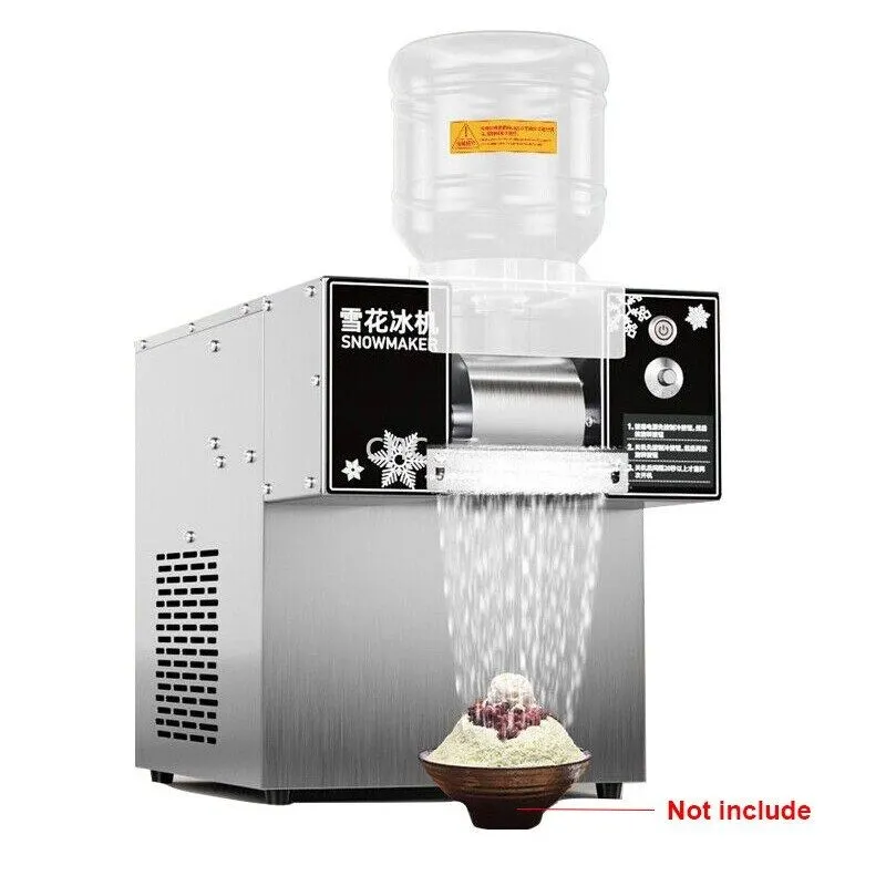 Оборудование для общепита 60kg/24H Commercial Snowflake Machine Ice Shaver Snow  — фото лота 2