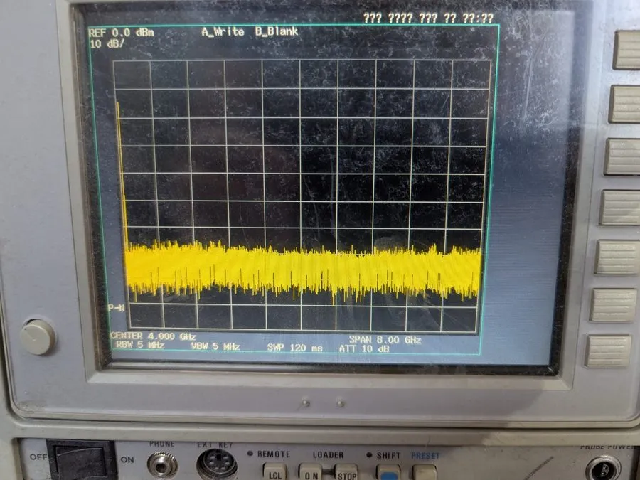 Анализатор спектра Advantest R3465 Spectrum Analyzer 9kHz to 8GHz — фото лота 1