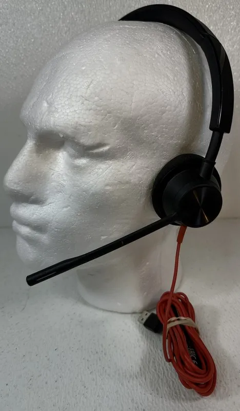 VoIP-шлюз Plantronics Blackwire 3320-M USB-A Stereo Headset Black