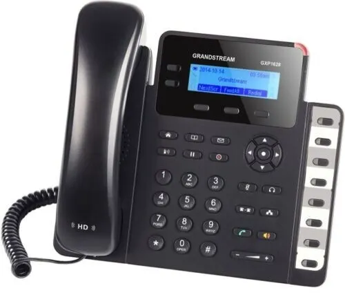 Grandstream GXP-1628 2 Line SMB IP Phone 3 Function Keys 8 BLF Keys HD