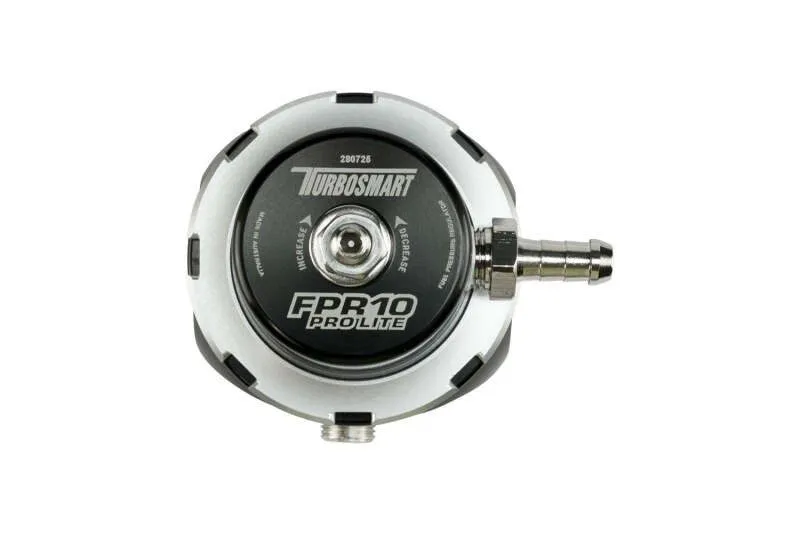 Трубопроводная арматура Turbosmart FPR10 Pro-Lite Black Fuel Pressure Regulator  — фото лота 1